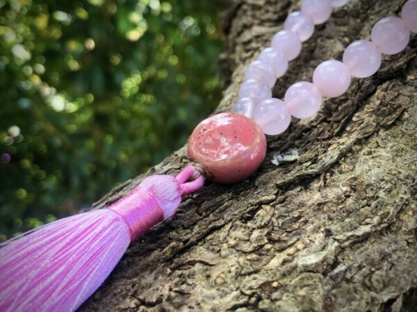 Japamala de Quartzo Rosa - Image 2